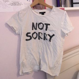 Not Sorry Graphic Tee
